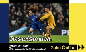วิเคราะห์ราคาบอล วูล์ฟส์ พบ เชลซี